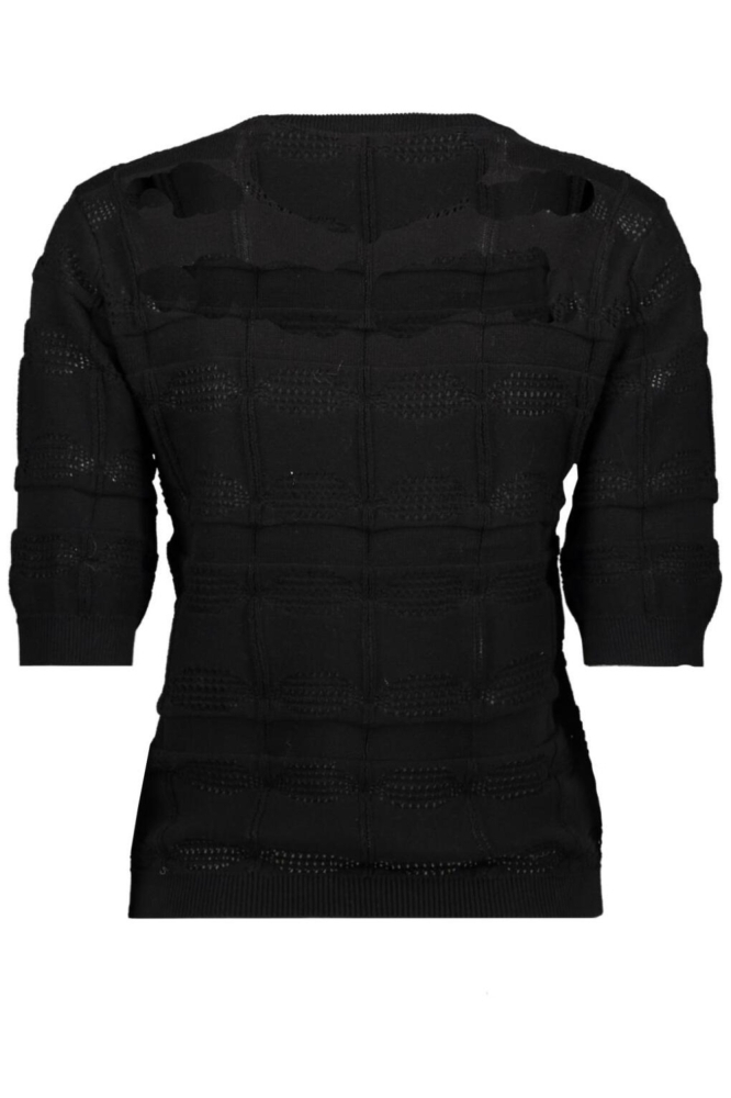 VMMARVELOUS SS O-NECK PULLOVER 10330845 BLACK
